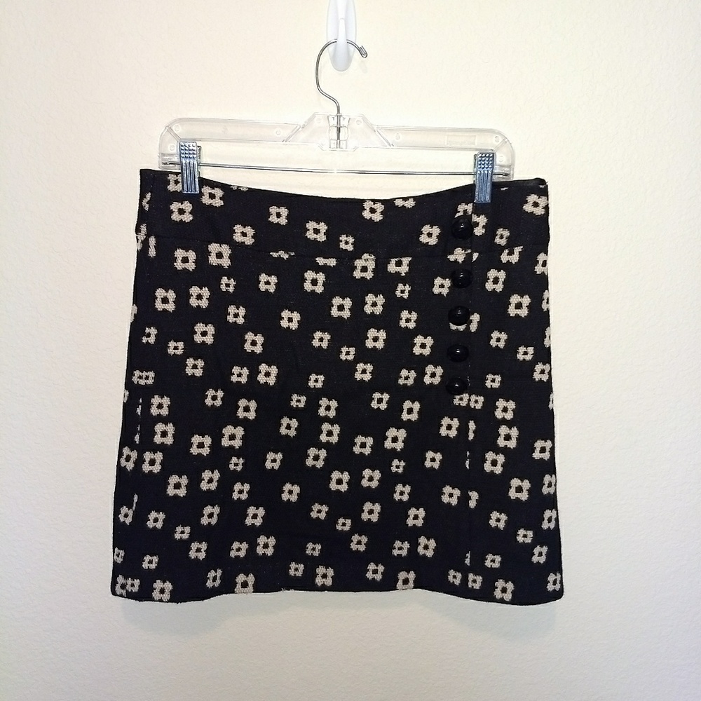 Milly of New York wool mini skirt